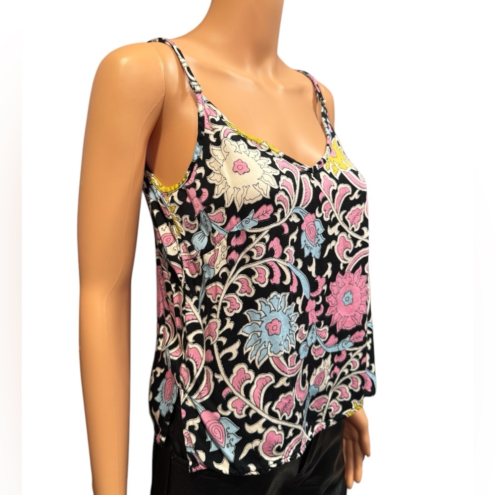 CYNTHIA ROWLEY Floral Colorful 
Tank Small - Picture 3 of 8